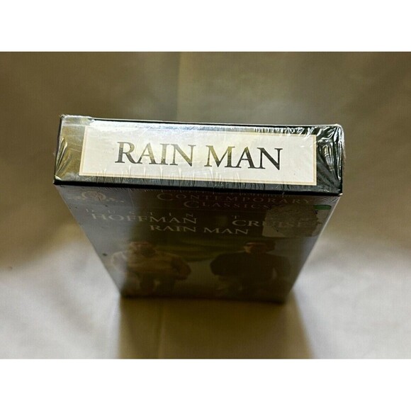 NEW & SEALED Rain Man - VHS - Tom Cruise - Dustin Hoffman - Best Picture 1988 - Picture 4 of 4